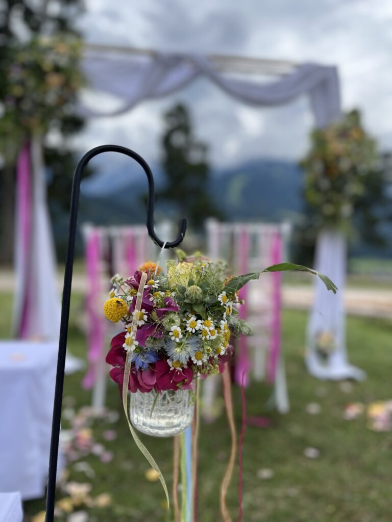 Festival wedding Hochzeit auf der Tannenhütte Garmisch