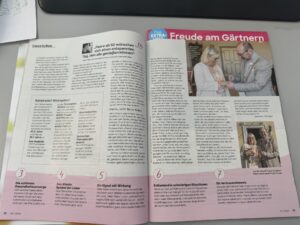 Hochzeitsplanerin Uschi Glas 4 weddings & events in der Frau im Leben; Thema Hochzeit ab 50