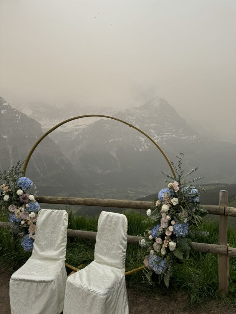 Switzerland mountain wedding planner, 4 weddings & events by Uschi Glas, Grindelwald 2024, Europe destination wedding