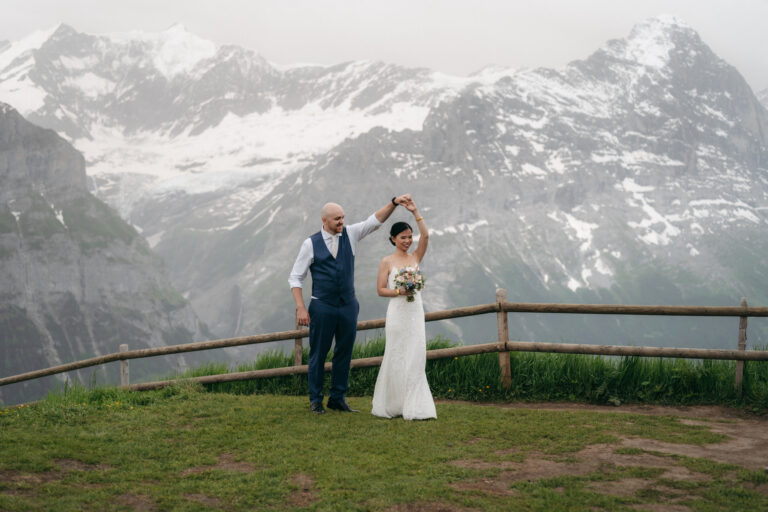 Switzerland mountain wedding planner, 4 weddings & events by Uschi Glas, Grindelwald 2024, Europe destination wedding